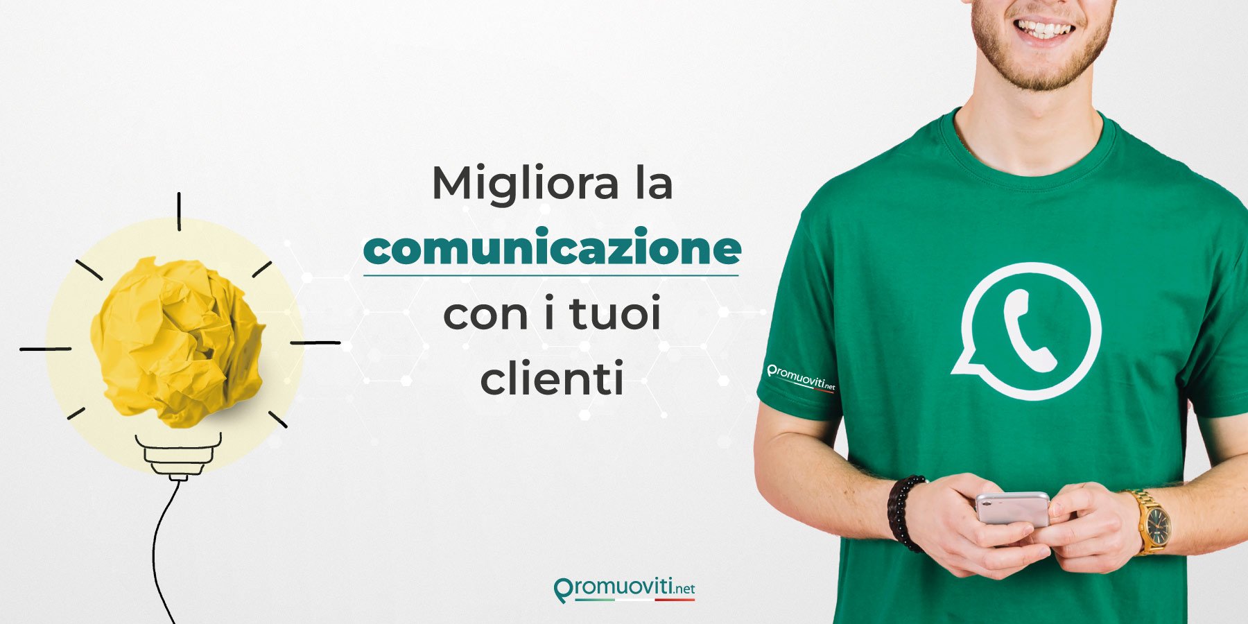 Migliora la comunicazione con i clienti - Elenco digitale e WhatsApp